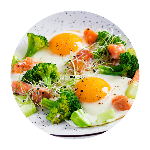 fried eggs