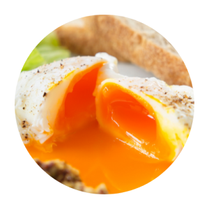 poached eggs