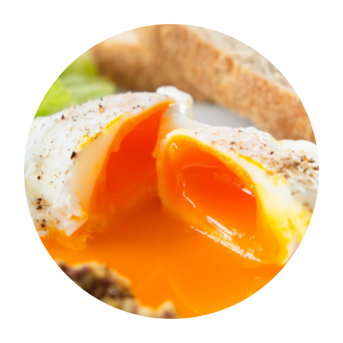 poached eggs